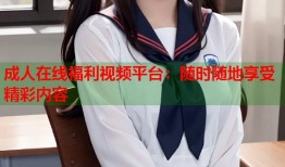 成人在线福利视频平台：随时随地享受精彩内容