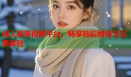 成人故事视频平台，畅享精彩剧情与沉浸体验