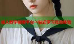 成人教学视频平台一站式学习互动体验