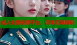 成人免费视频平台，尽享无限精彩