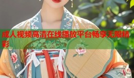 成人视频高清在线播放平台畅享无限精彩