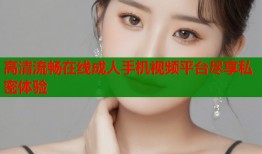 高清流畅在线成人手机视频平台尽享私密体验