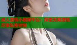 成人激情小视频平台：探索无限激情，尽享私密时刻