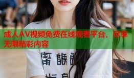 成人AV视频免费在线观看平台，尽享无限精彩内容