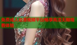 免费成人动漫视频平台畅享高清无限观看体验