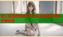 成人高清视频免费平台高清海量资源免费看体验