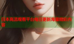日本高清观看平台每日更新海量精彩内容