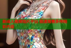新成人视频短片平台 极速观看多样精彩内容