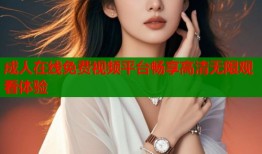 成人在线免费视频平台畅享高清无限观看体验